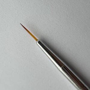 Pensula manichiura cu varf subtire, par artificial, pentru pictura pe unghii, 003
