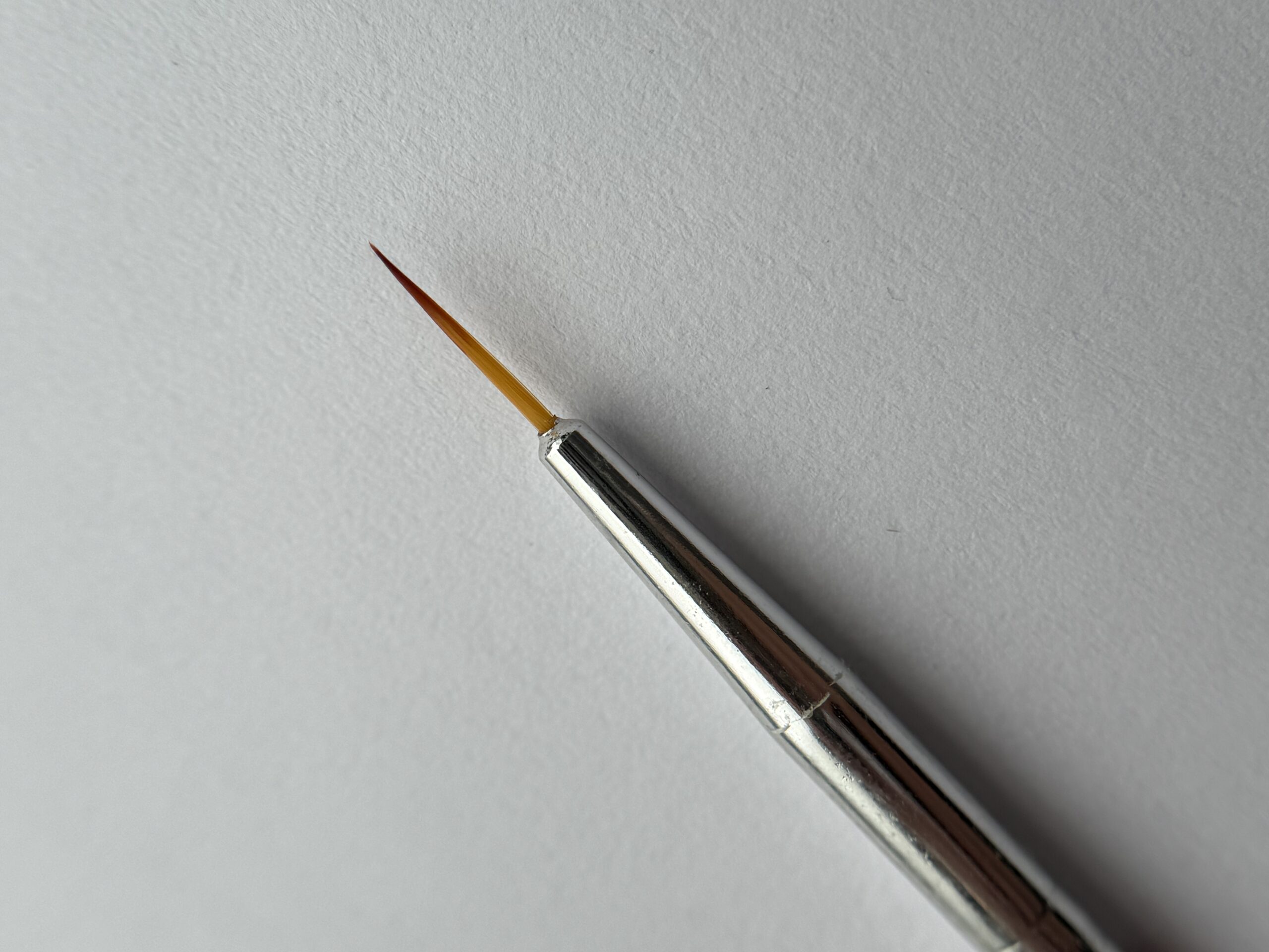 Pensula manichiura cu varf subtire, par artificial, pentru pictura pe unghii, 003