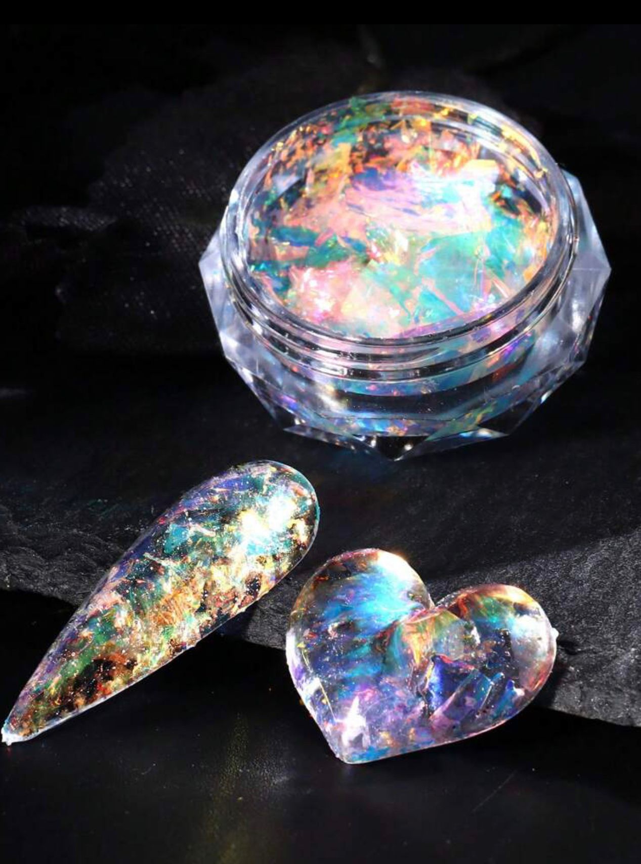 Fulgi decorativi Iridescent Sparkly, 3g