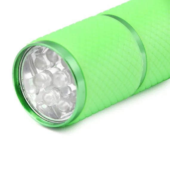 Lampa unghii LED/UV lanterna 9 becuri - Verde - imagine 2