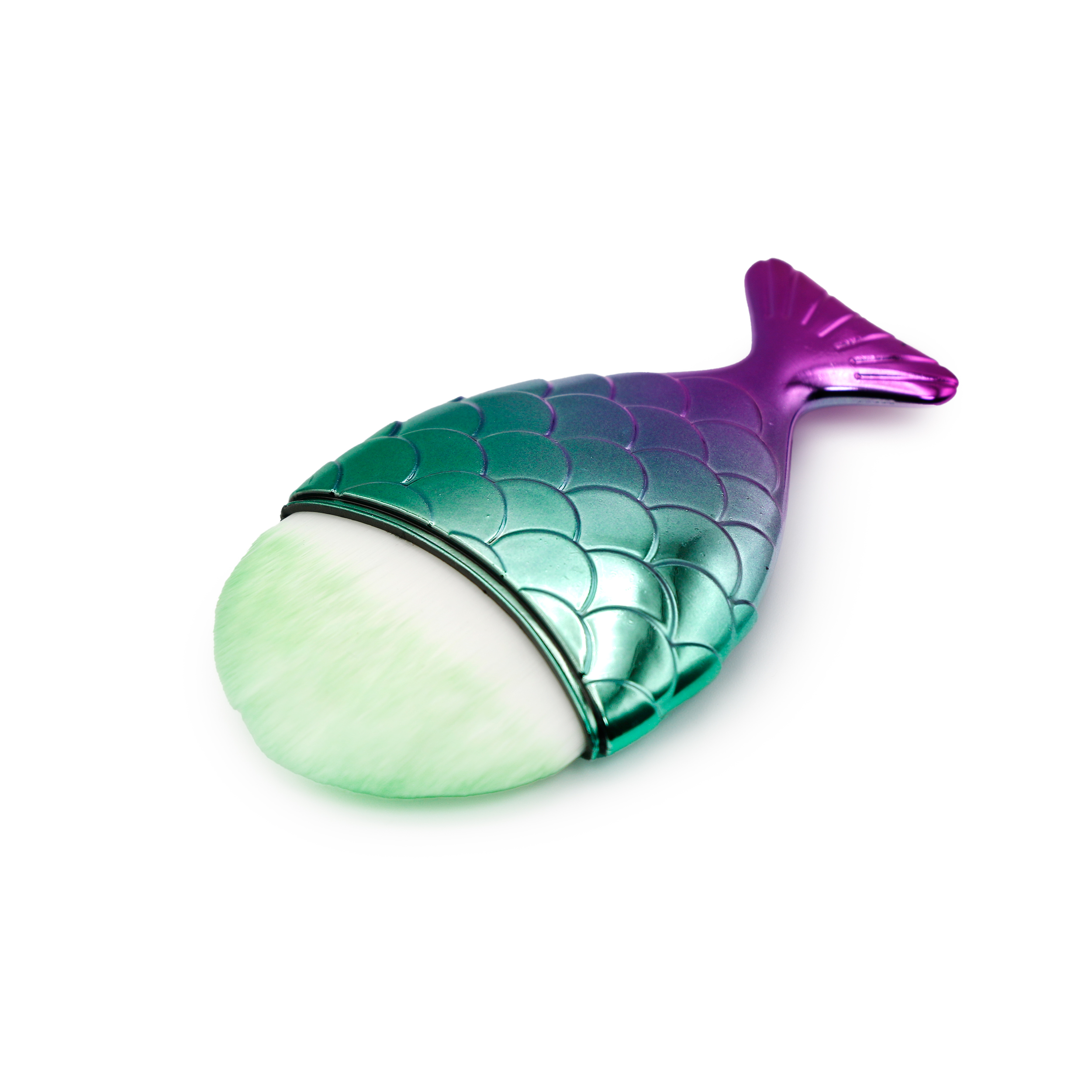Perie praf, forma peste, verde
