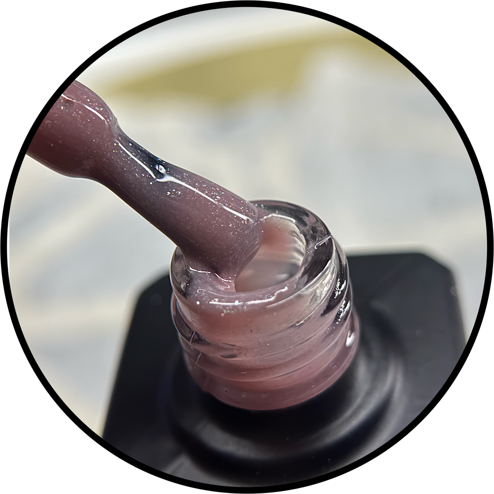 Glitter 05, Rubber Base HEMA&TPO FREE,15 ml