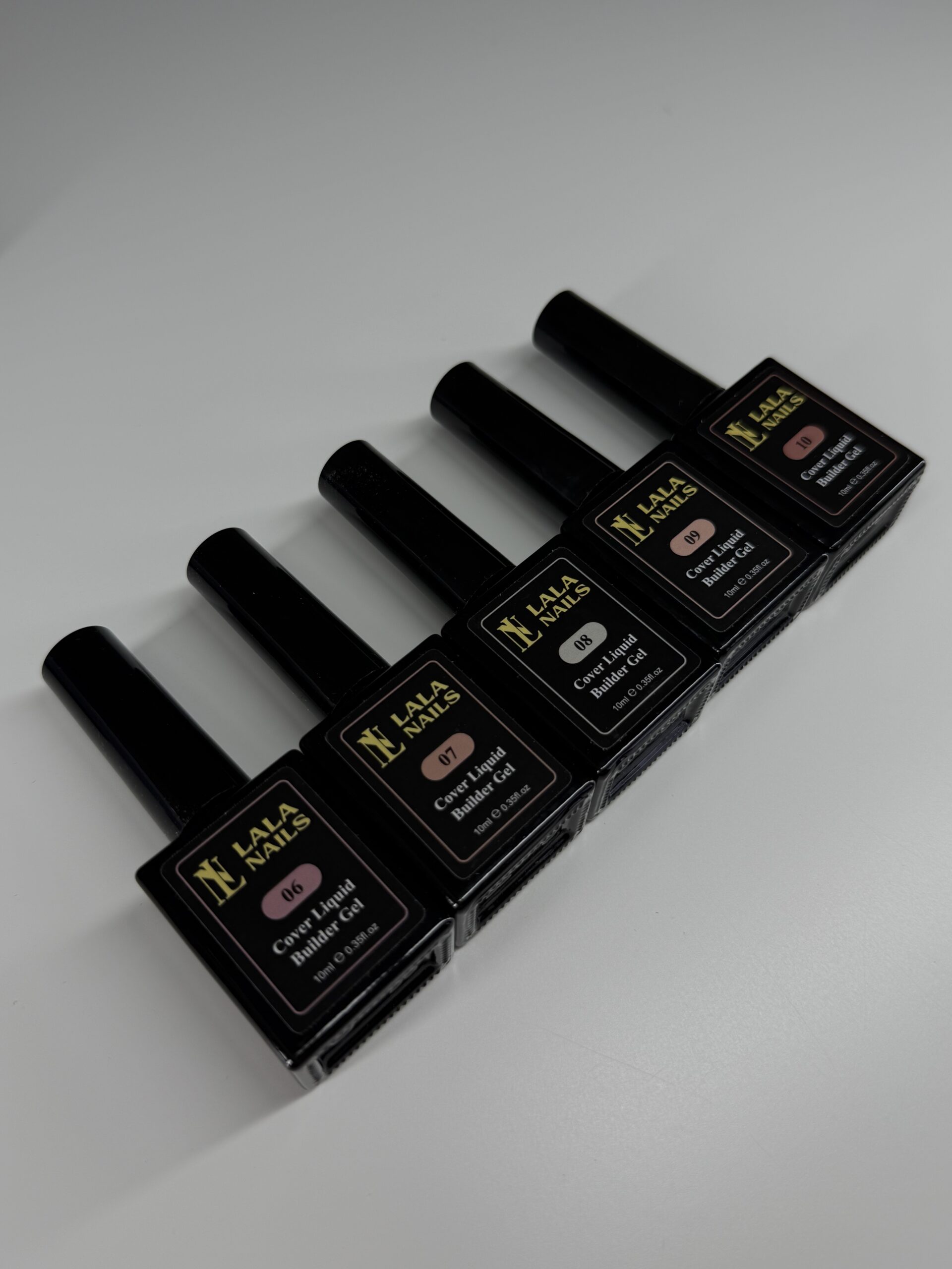 Cover Liquid Builder Gel in Bottle- 08 Milkshake - 10 ML (Hema&TPO Free) - imagine 4