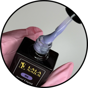 Sweet Liquid Builder Gel in Bottle- 06 Pastoral Purple - 10 ML (Hema&TPO Free)