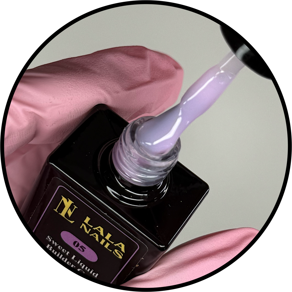 Sweet Liquid Builder Gel in Bottle - 05 Pink Battle - 10 ML (Hema&TPO Free)
