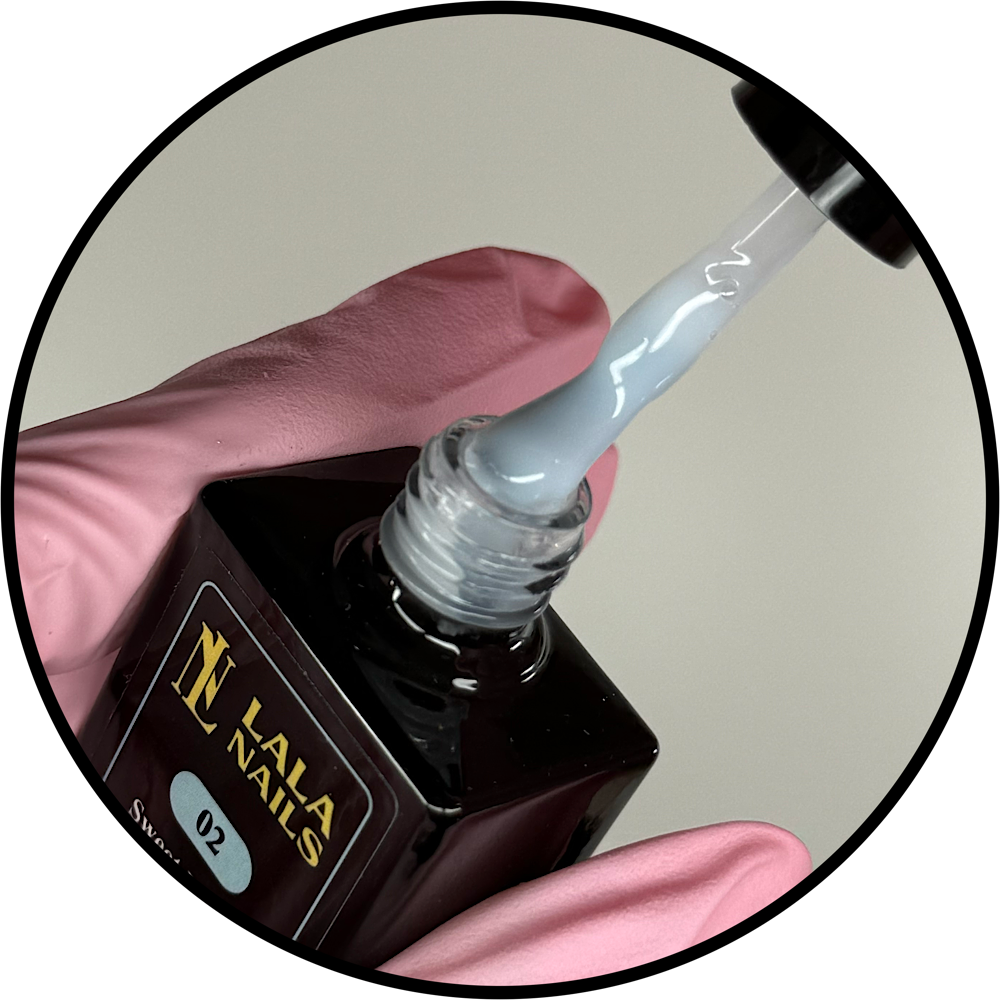 Sweet Liquid Builder Gel in Bottle - 02 Baby Blue - 10 ML (Hema&TPO Free)
