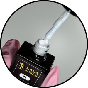 Cover Liquid Builder Gel in Bottle - 01 White - 10 ML (Hema&TPO Free)