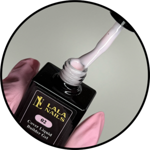 Cover Liquid Builder Gel in Bottle - 02 Rose - 10 ML (Hema&TPO Free)