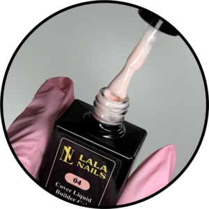 Cover Liquid Builder Gel in Bottle- 04 Cappuccino - 10 ML (Hema&TPO Free)