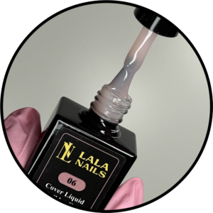 Cover Liquid Builder Gel in Bottle- 06 Cover Dark - 10 ML (Hema&TPO Free)
