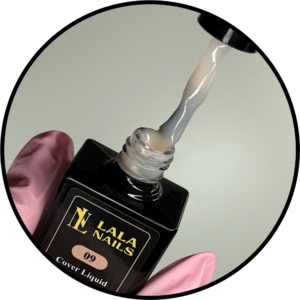 Cover Liquid Builder Gel in Bottle- 09 Latte  - 10 ML (Hema&TPO Free)