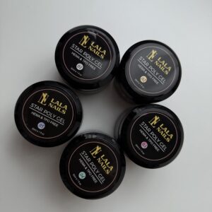 Set Polygel gama Star 01 - 05 , 30 gr/buc HEMA-TPO FREE