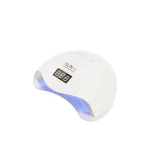 Lampa LED/UV profesionala SUN5, 48W, ecran digital, alba