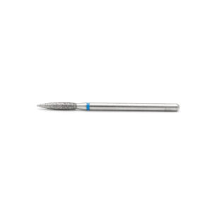 Freza diamantata de tip flacara alungita , ALBASTRU, 243/023 LB